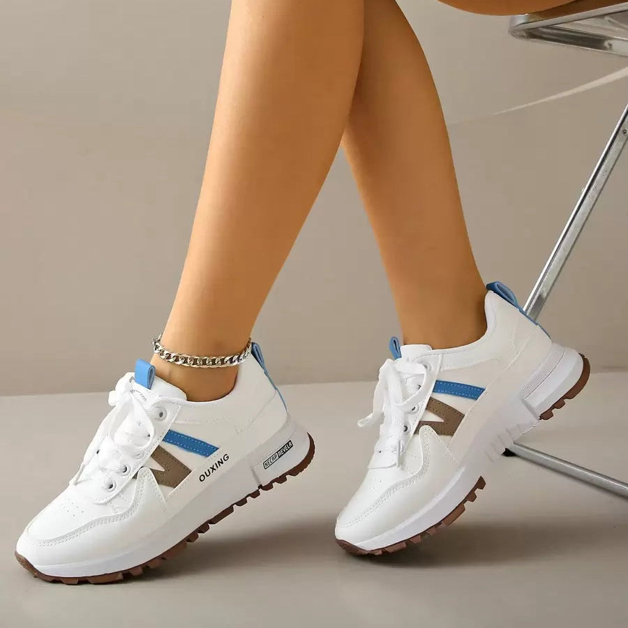 Damskie Lekkie Casualowe Sneakersy