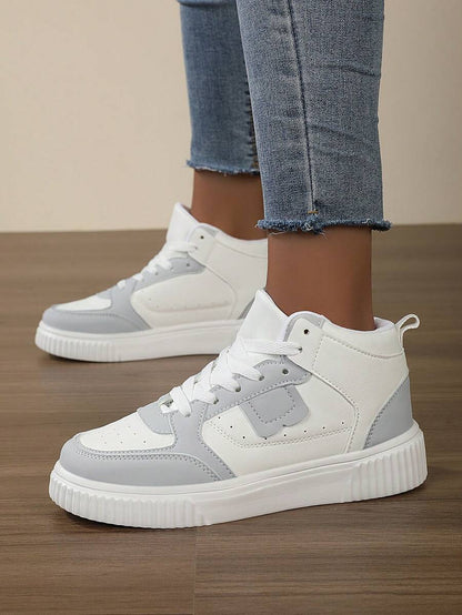 Damskie Casualowe High-Top Wygodne Sneakersy