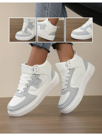 Damskie Casualowe High-Top Wygodne Sneakersy