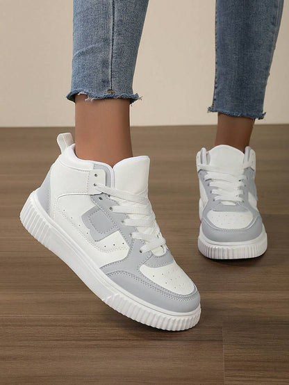 Damskie Casualowe High-Top Wygodne Sneakersy