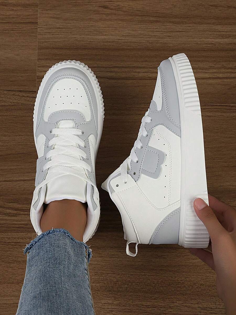 Damskie Casualowe High-Top Wygodne Sneakersy