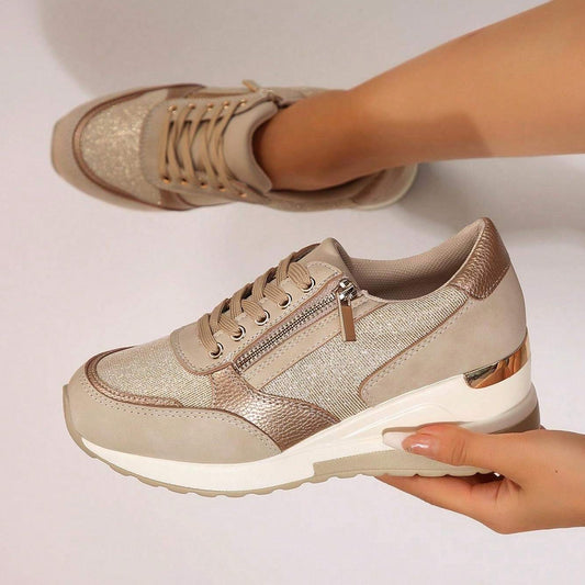 Aurelle Zip Sneakers