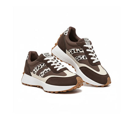 CloudLane Stripe volnočasové | Leopard hnědá