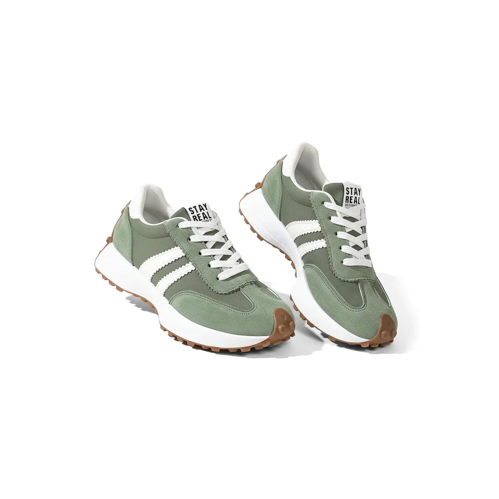 CloudLane Stripe Casual | Grün