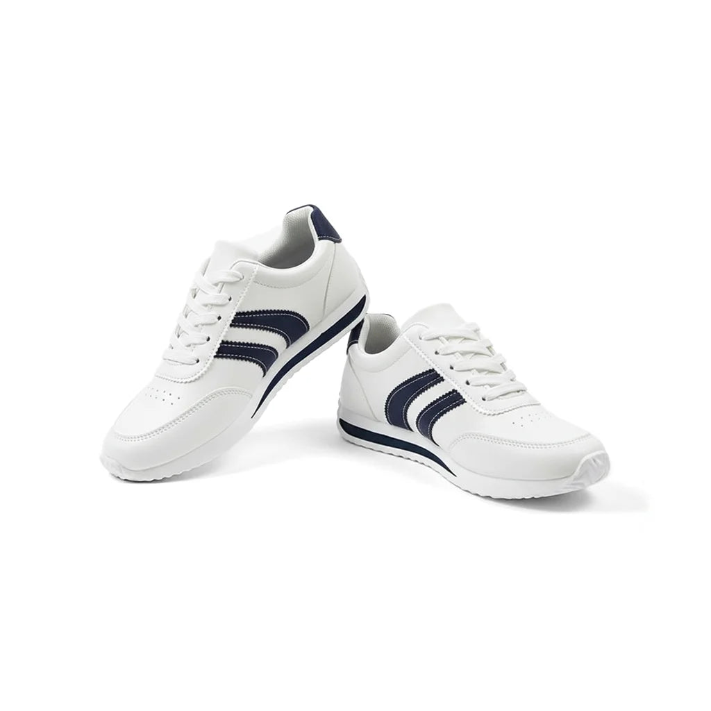 CoastLane Casual Navy Court Sneakers