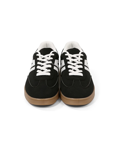 Sneakersy Harbor Court z różową gumową podeszwą