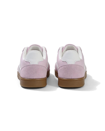 Sneakersy Harbor Court z różową gumową podeszwą
