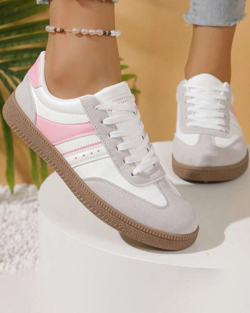 Harper Court Retro Stripe Sneaker