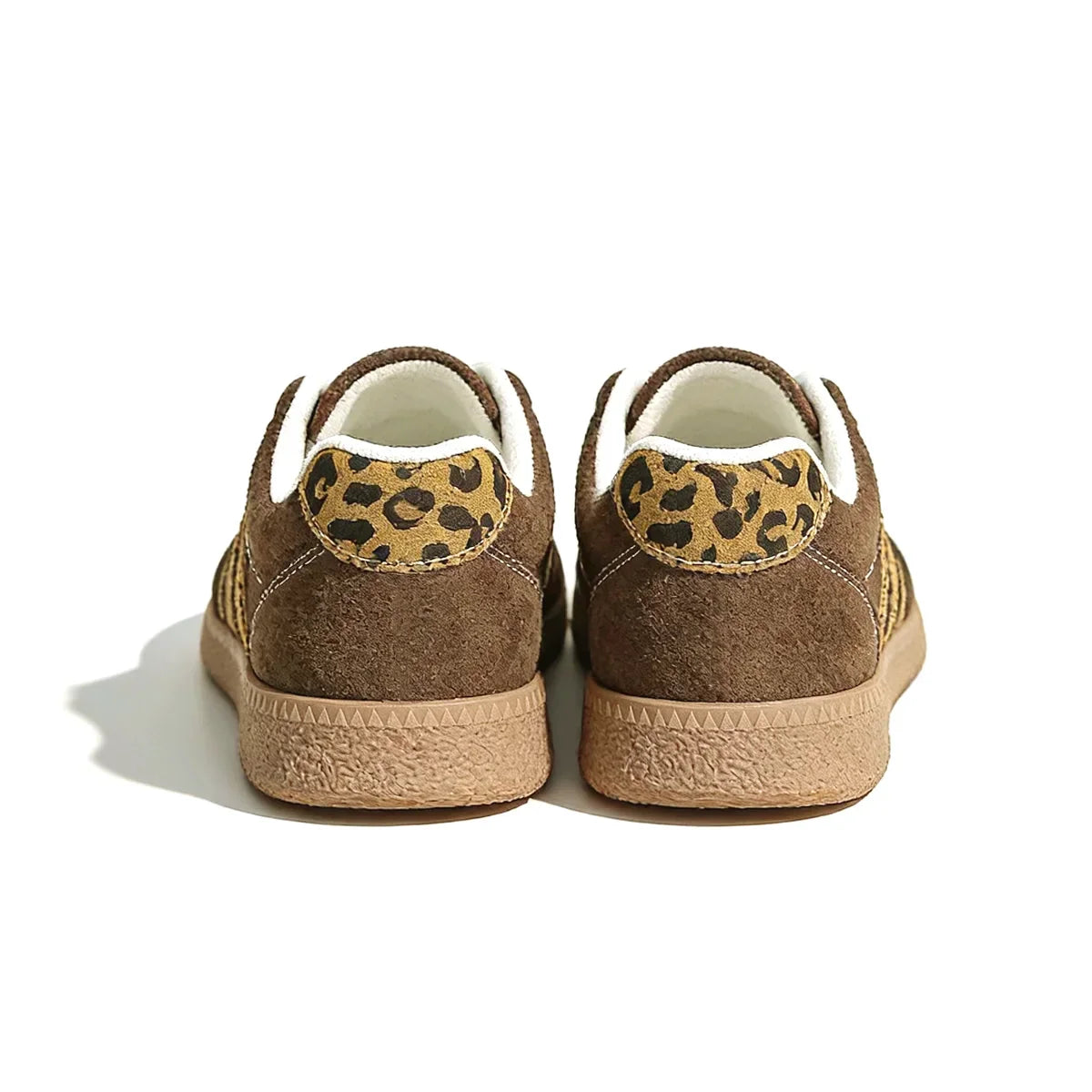 Samba Retro Brown Leopard Sneakers