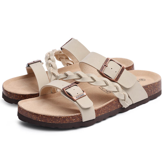 Arden Braided Cork Comfort Sandals