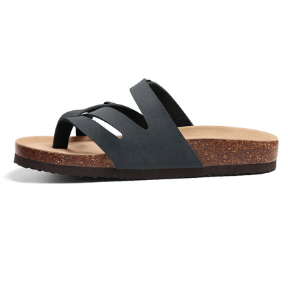 Terra Dual Buckle Cork Sandals